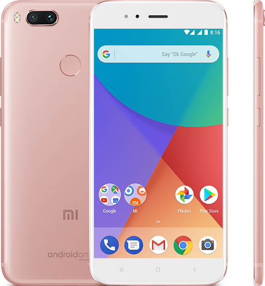 Xiaomi Mi A1 in Rose Gold